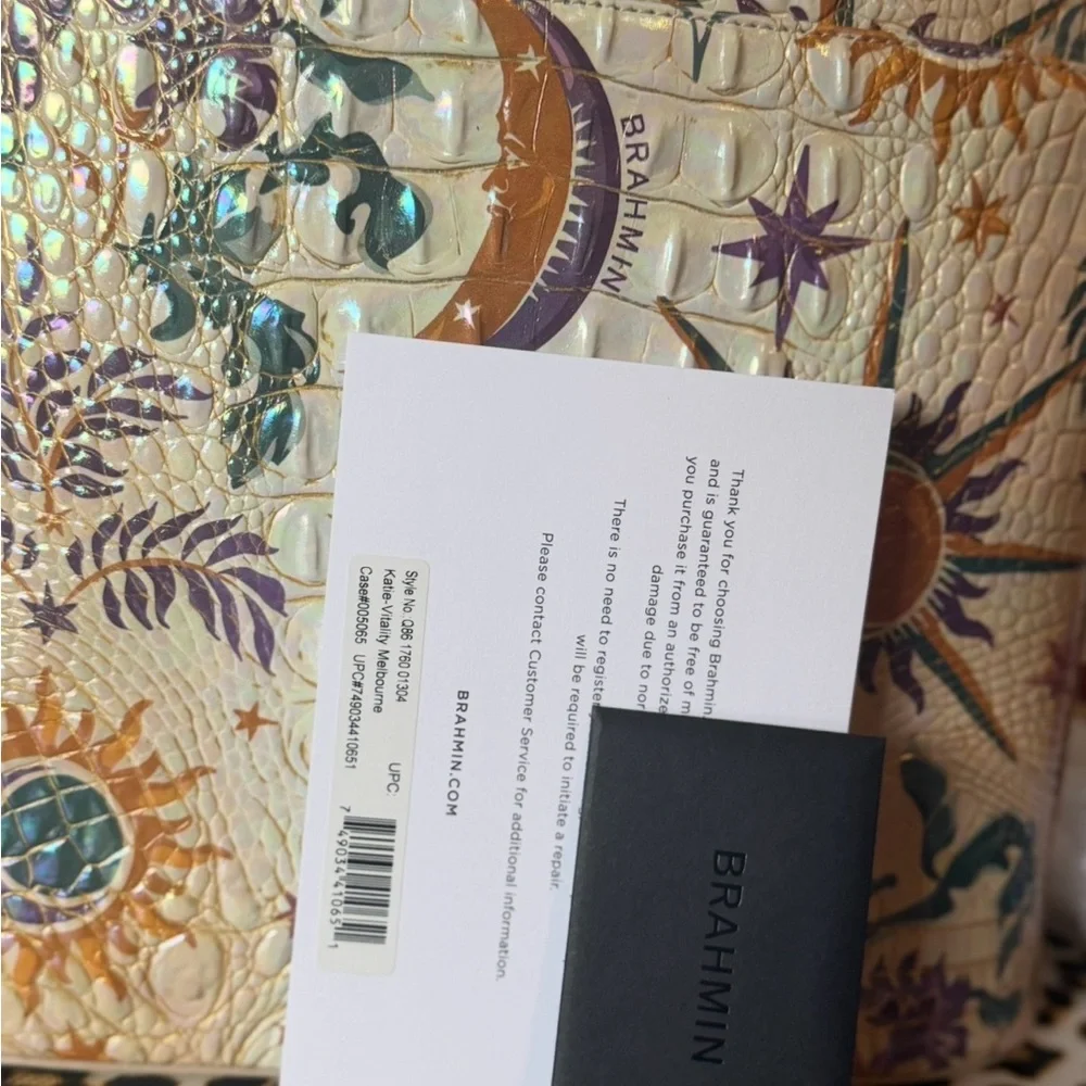 Brahmin Katie vitality crossbody NWT moon stars Sun price firm - Picture 9 of 10